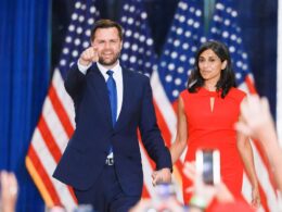 What JD Vance’s wife Usha REALLY told friend about Trump and the incident she found ‘deeply disturbing’ – as GOP sours on VP pick