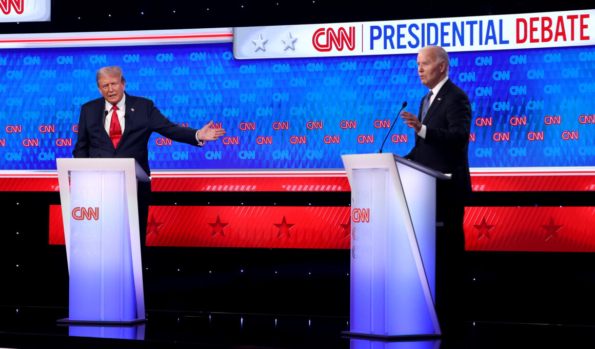 Biden Began a History-Making Month With a Debate Joke He Probably Regrets