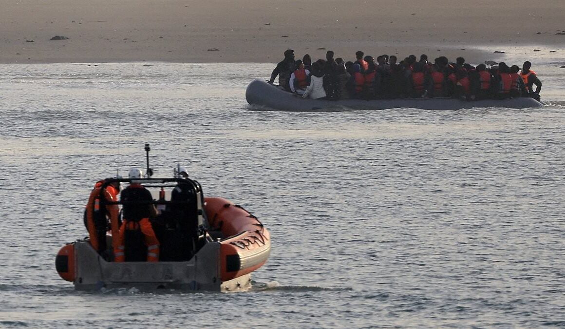 Person dies on overcrowded migrant boat after French police rush to ‘distress calls’ off the coast of Calais