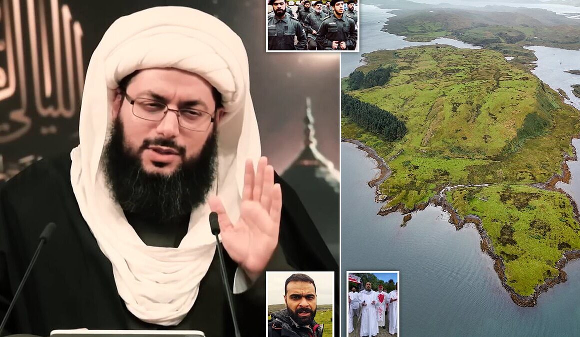 Owner of remote Scottish island says he WON’T sell it to hate cleric with his own ‘army’ after he raises £3m in bid to create Islamic homeland at remote beauty spot