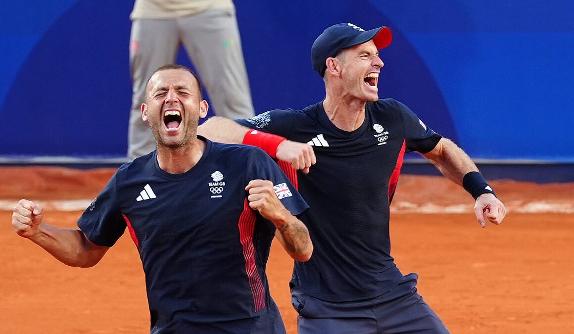 Andy Murray fans’ delight on both sides of the Channel as tennis legend extends his career… just about, as two-time gold medallist clinches nailbiting Olympics comeback at Paris 2024 in arena with plenty of empty seats but Brits leading the cheers