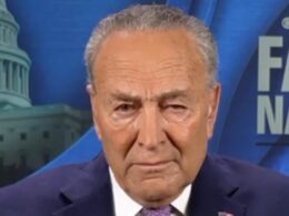 Watch Chuck Schumer’s awkward response when asked outright if he pushed Biden to QUIT