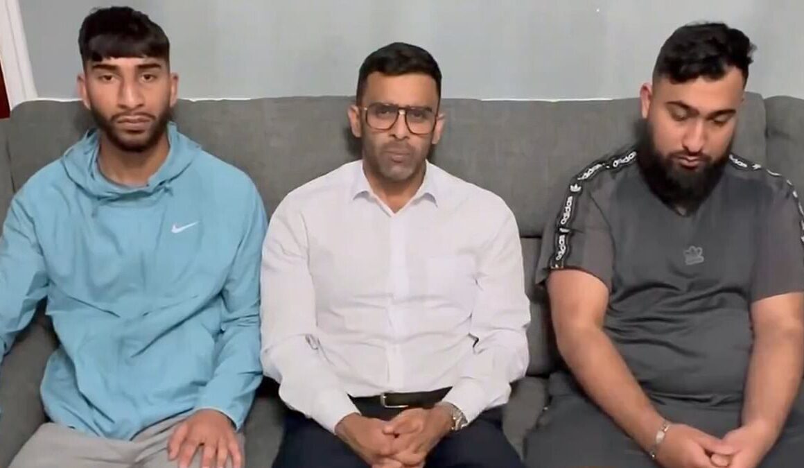 Family of brothers involved in Manchester Airport furore reveal ‘real concern’ for police officers injured in violence which led to officer being stood down – hours after lawyer broke his silence on new video footage