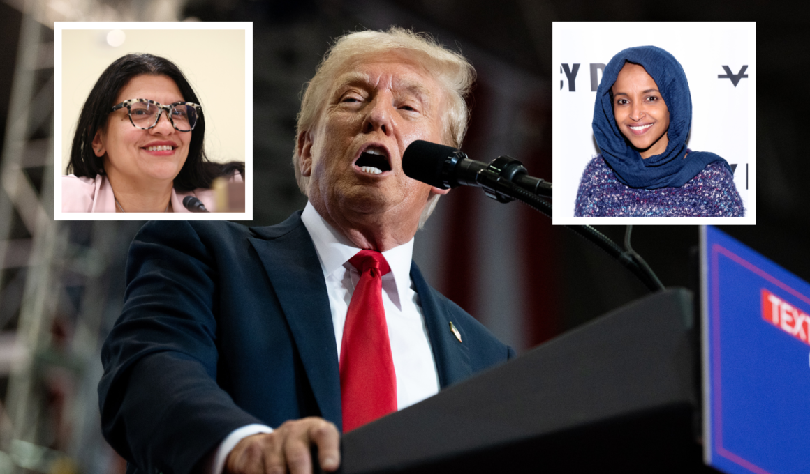 Donald Trump Appears to Mix Up Ilhan Omar and Rashida Tlaib