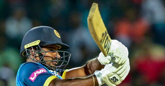 Perera fifty steers Sri Lanka to 161-9 in India T20