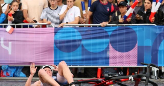 Rain-Soaked Paris Streets Turn Olympic Triathlon into Demolition Derby