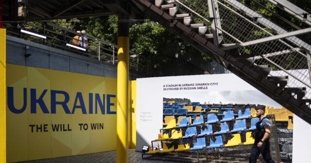 Ukraine Olympic pavilion aims to jolt West over war