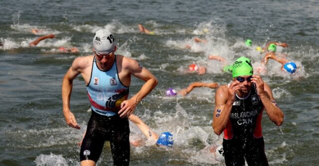 WATCH: Canadian Triathlete Tyler Mislawchuk Throws Up After Emerging from the Seine River at Paris Games