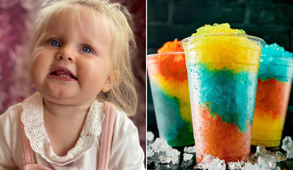 How slushie left Arla, 2, just minutes from death after ingredient caused blood sugar levels to plummet