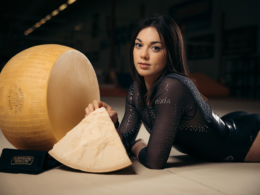 Italian Gymnast Giorgia Villa Moonlights as Parmesan Cheese Ambassador