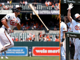 Holliday’s 1st career HR is a history-making slam out of Camden YardsHolliday’s 1st career HR is a history-making slam out of Camden Yards