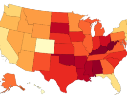 Map Shows Which States Are the Most Overweight