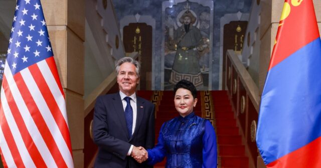 Blinken hails closer ties with Mongolia in rare visit