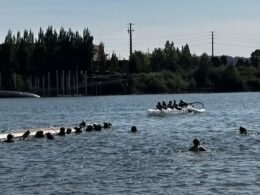 Fury as illegal motorboats cause huge wakes that capsize dragon boats with special needs paddlers on board