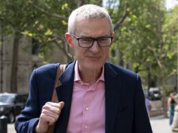 Jeremy Vine calls for the BBC to reveal whether bosses asked Huw Edwards if he was guilty after his arrest in child porn probe and says the corporation ‘can’t justify’ paying his salary while he was suspended if the disgraced star admitted his crimes