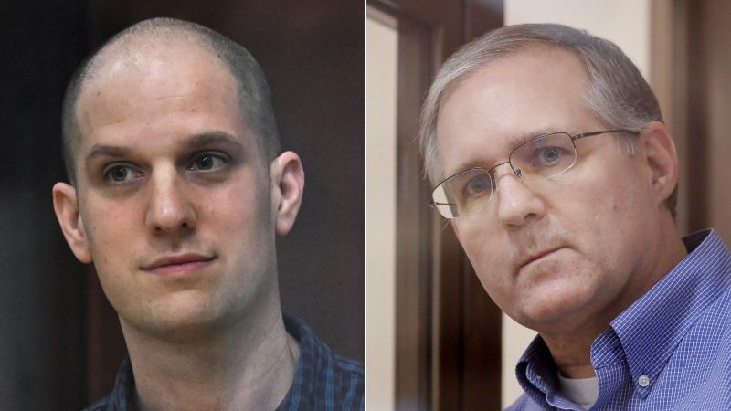 Russia releases Evan Gershkovich and Paul Whelan in historic prisoner swap with West