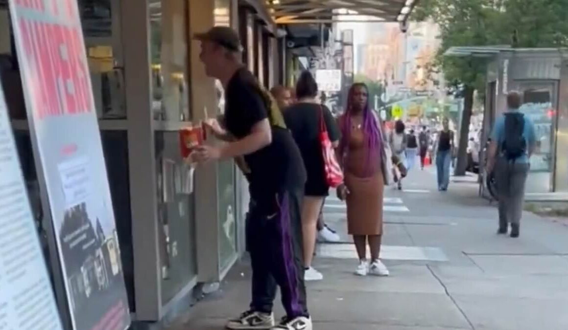 Shocking moment New York City man has meltdown at movie theatre after they refused to play ‘Joker 2’ trailer