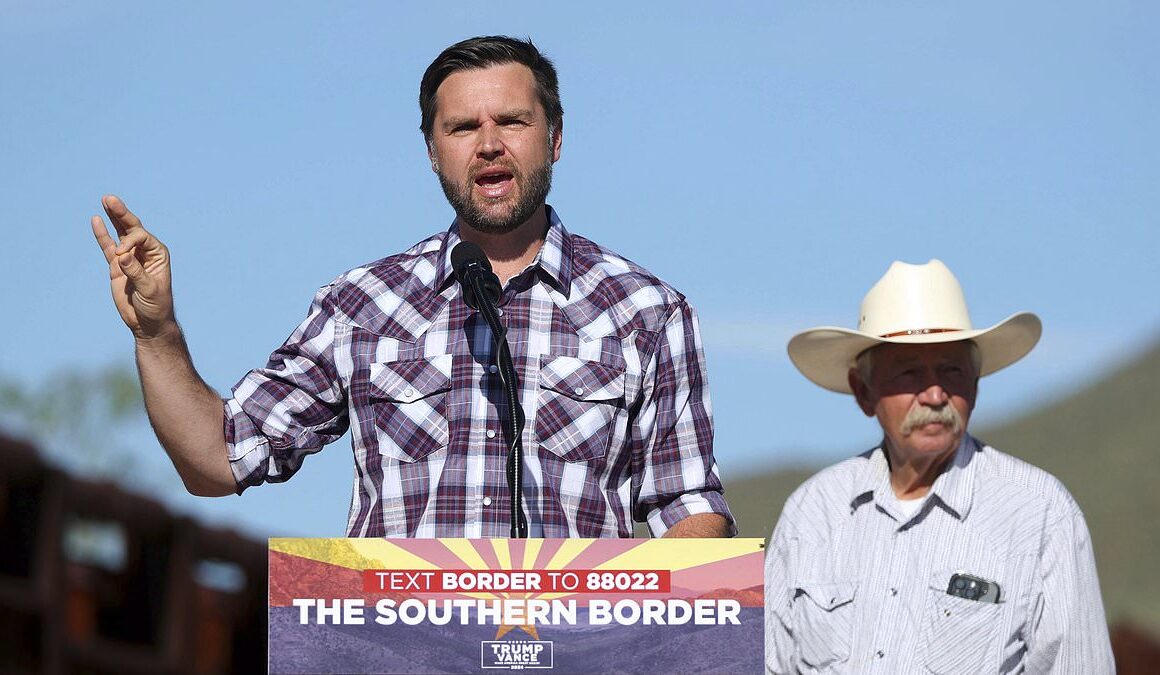 J.D. Vance visits the border: Trump’s running mate slams ‘Border Czar’ Kamala Harris and lays out all the areas where she failed on immigration