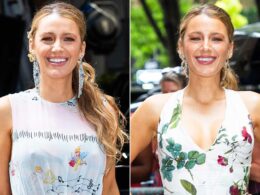 Blake Lively Gives a Masterclass in Theme Dressing with Two Flower-Inspired Looks in One Day