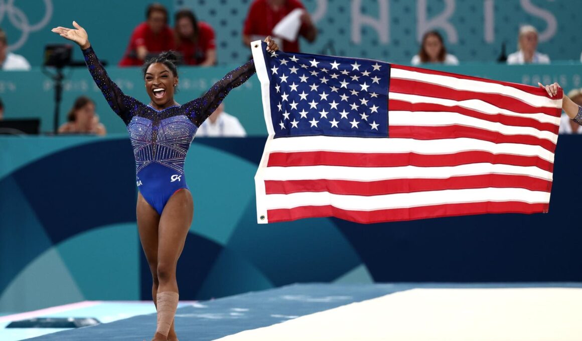 Simone Biles Doesn’t Perform New Bars Skill In All-Around Final—But Still Wins Gold