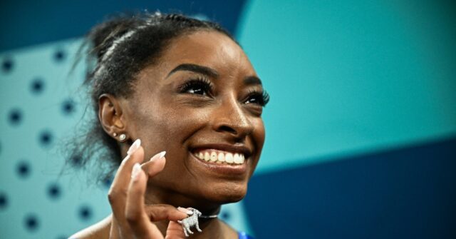 ‘Just Simone’ celebrates GOAT status with Paris all-around gold