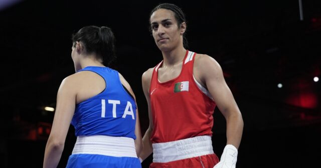 Algeria boxer Imane Khelif wins first Olympic fight when opponent Angela Carini quits