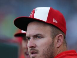 MLB Angels slugger Trout out for season with knee injury