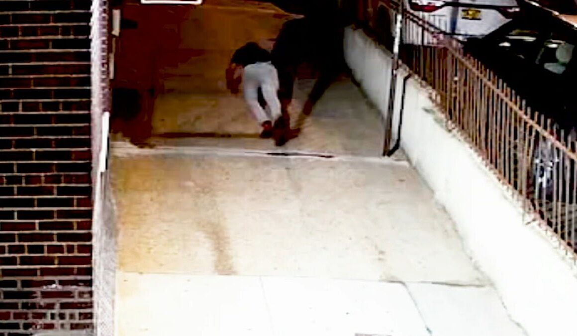 Brazen fraudsters’ attempt at slip-and-fall lawsuit falls flat after hilarious surveillance footage is uncovered