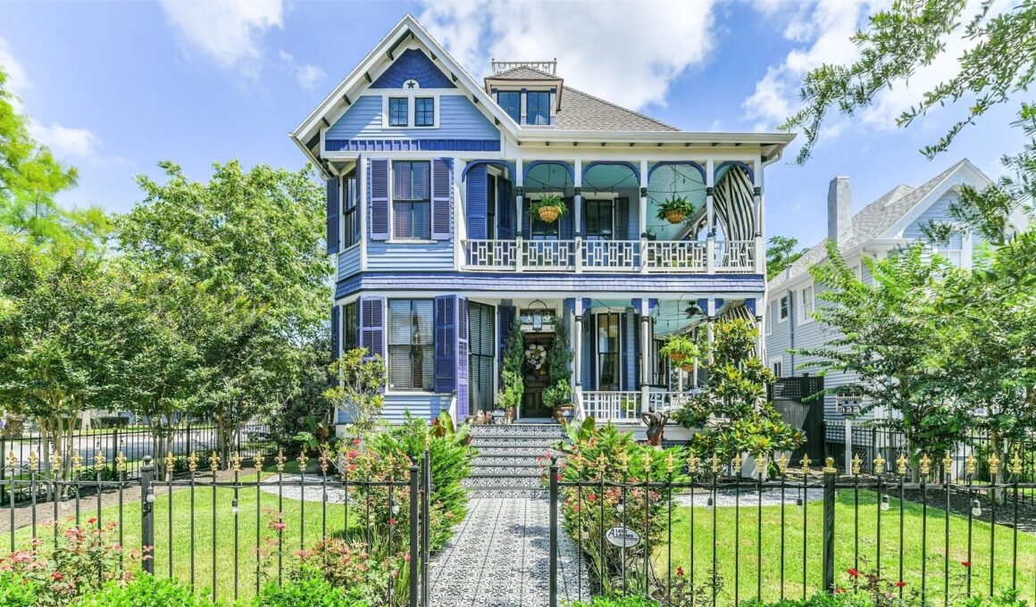 Galveston Getaway: Historic and Colorful, $749K Victorian Brimming With Curb Appeal