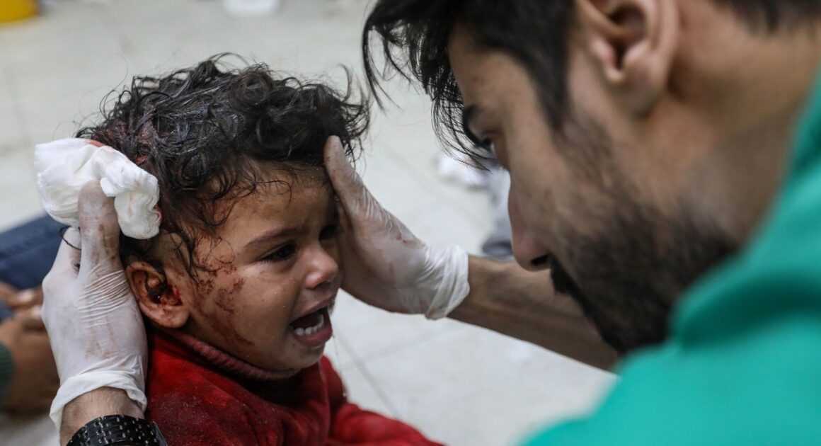 Doctors in Gaza describe the horror of caring for children affected by war