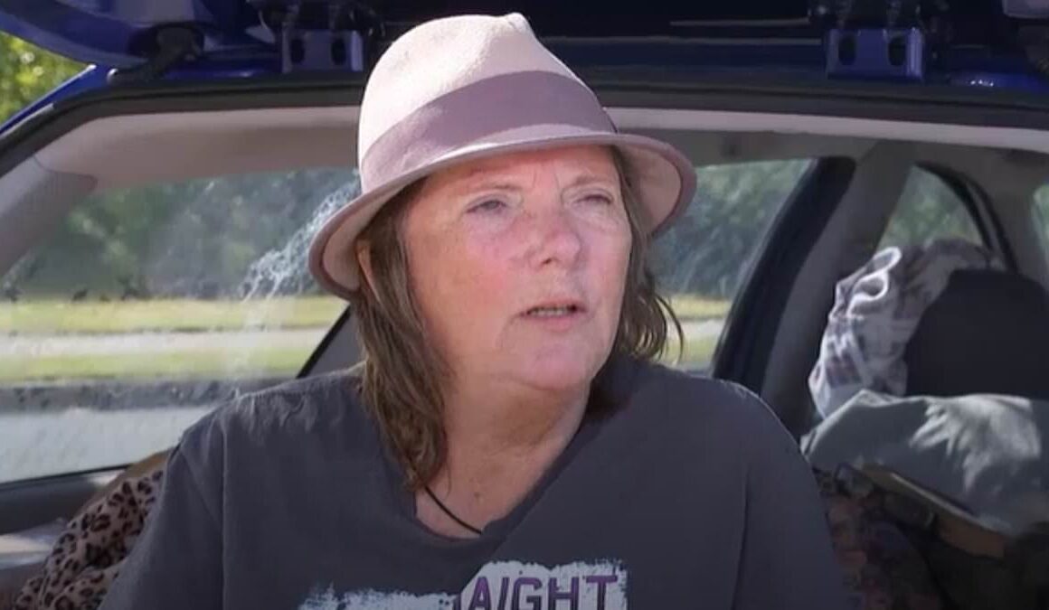 Brisbane mum-of-four Jaki works as a chef in a brewery but Australia’s dire rental crisis means she has been sleeping in her car for 18 months