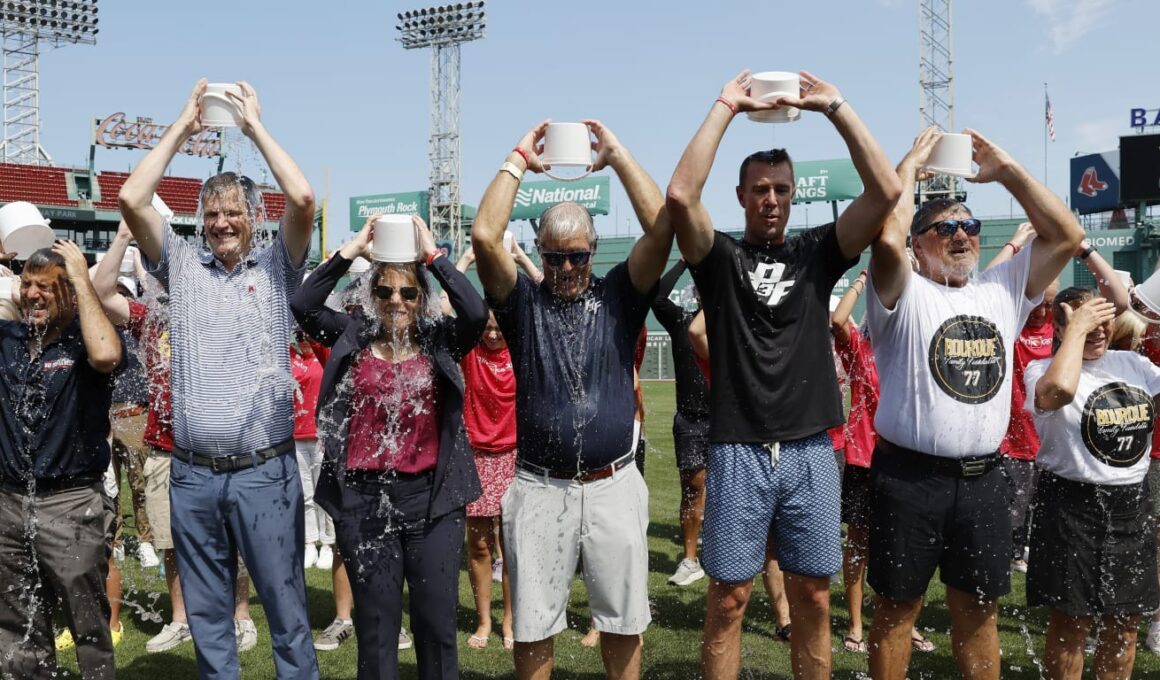 Red Sox celebrate 10th anniversary of Ice Bucket ChallengeRed Sox celebrate 10th anniversary of Ice Bucket Challenge