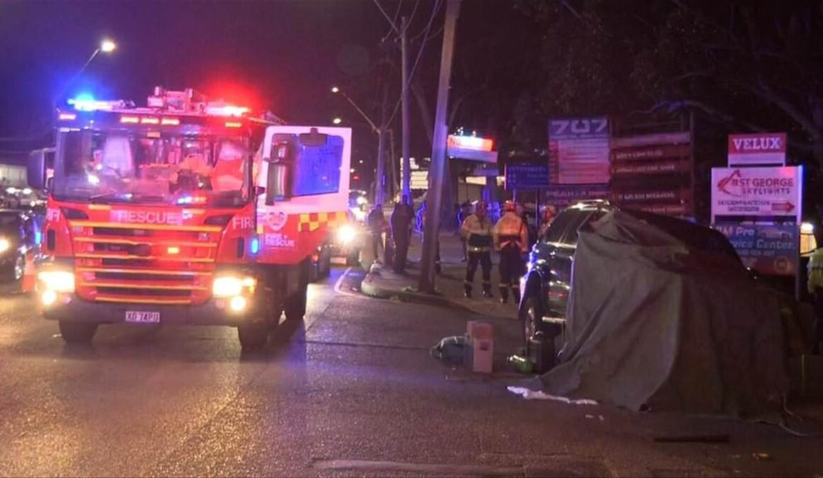 Peakhurst crash: Woman is killed after being hit by a 4WD in Sydney