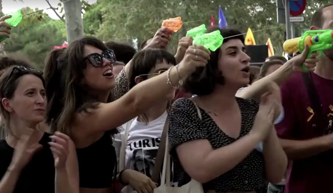 Tourist numbers in Spain INCREASED in first half of the year to 42.5million despite wave of anti-holidaymaker protests that saw visitors doused with water pistols