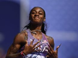 Richardson cruises through Olympic 100m heat