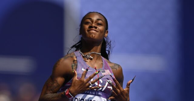 Richardson cruises through Olympic 100m heat