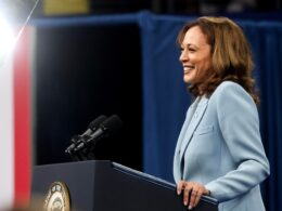 DNC chair says majority of delegates have voted to give Harris the Democratic nomination