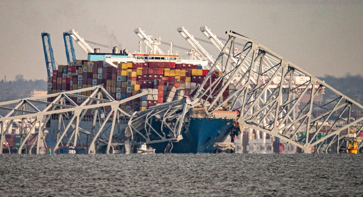 Video captures stunned police reaction after Baltimore bridge collapse: ‘One hell of a cleanup’