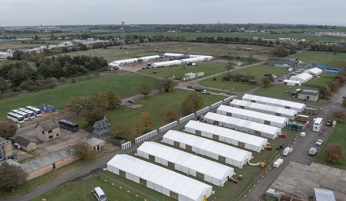 Almost 100 illegal migrants take the Government to court claiming they were ‘ill-treated’ at Kent’s infamous Manston processing centre plagued by violence and disease