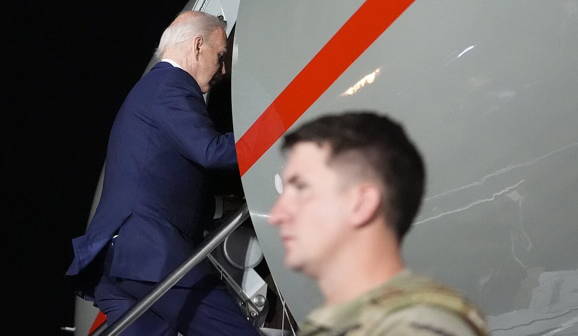 White House reveals what Biden was really doing when he went back onto the plane and left Kamala Harris on the tarmac after welcoming back freed Americans