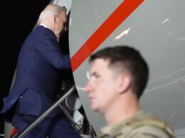 White House reveals what Biden was really doing when he went back onto the plane and left Kamala Harris on the tarmac after welcoming back freed Americans