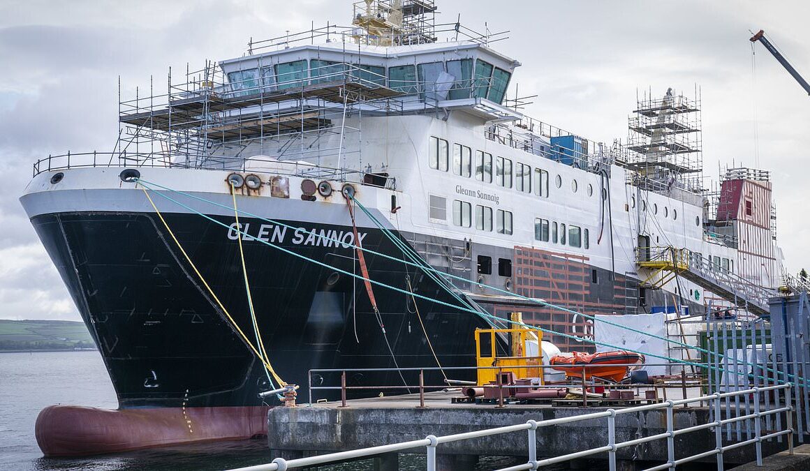 Ferries fiasco rumbles on as bosses confirm the handover of new CalMac vessel has been pushed back again