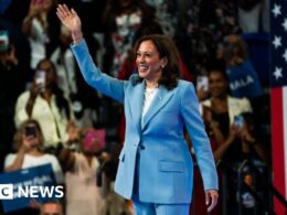 Kamala Harris formally chosen as Democratic nominee