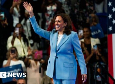 Kamala Harris formally chosen as Democratic nominee