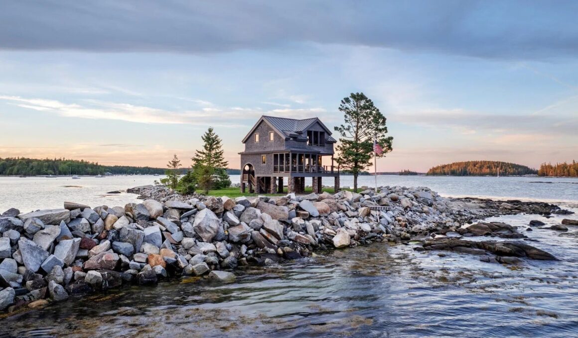 Singular Sensation: Own the Only Home on Maine’s Mouse Island, Listed for $2.5M