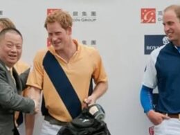 RICHARD EDEN: Why were Prince Harry and Prince William not kept away from fallen Chinese billionaire?