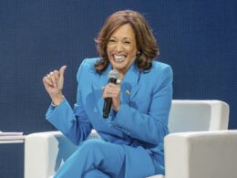 Top Democrat claims Trump is ‘afraid’ to debate Kamala Harris because he doesn’t want to face off with a ‘strong black woman’