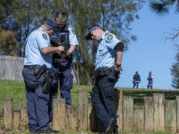 Claymore: Two men rushed to hospital in south-western Sydney park with gunshot wounds