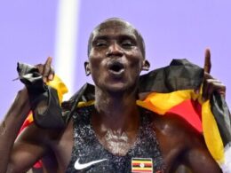 Cheptegei holds off Ethiopian trio to win Olympic 10,000m gold