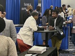 After Trump’s appearance, the nation’s largest gathering of Black journalists gets back to business